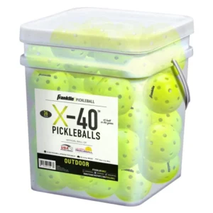 X-40 Pickleball - Optic - 36 Pack Bucket