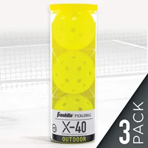 X-40 Pickleball - Optic - 3 Pack Tube